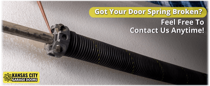 Broken Garage Door Spring Kansas City